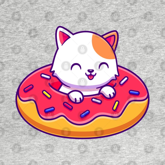 Donut Kitty by machmigo